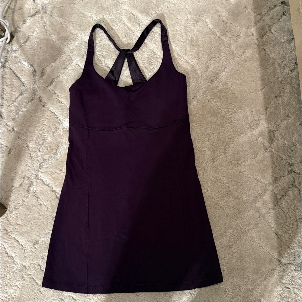 Lululemon Crisscross Tank Dark Purple Size 4